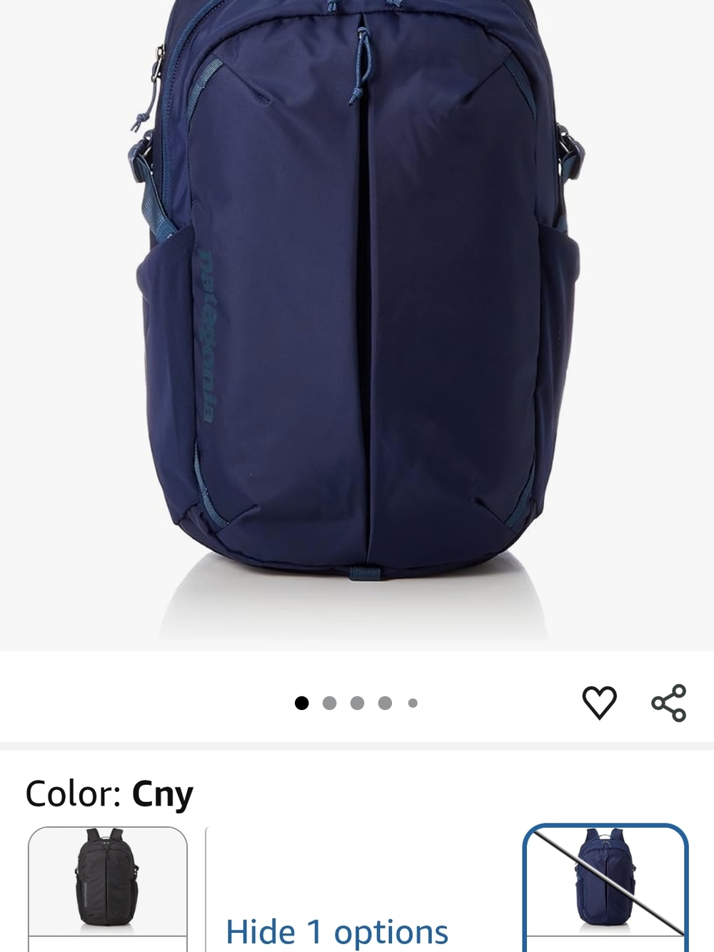 Navy Blue Backpack